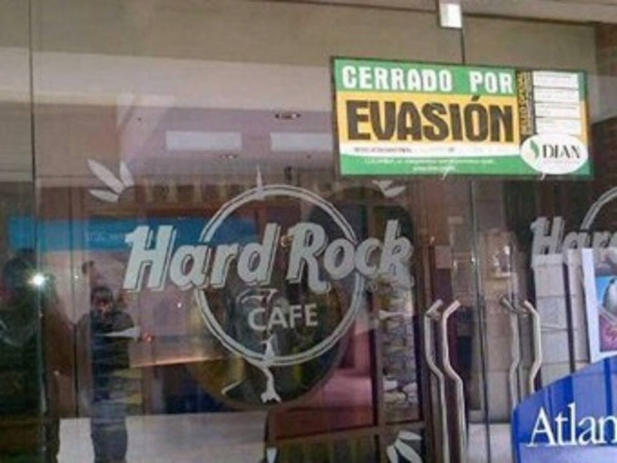 La Dian cierra por tres días el Hard Rock Cafe Bogotá