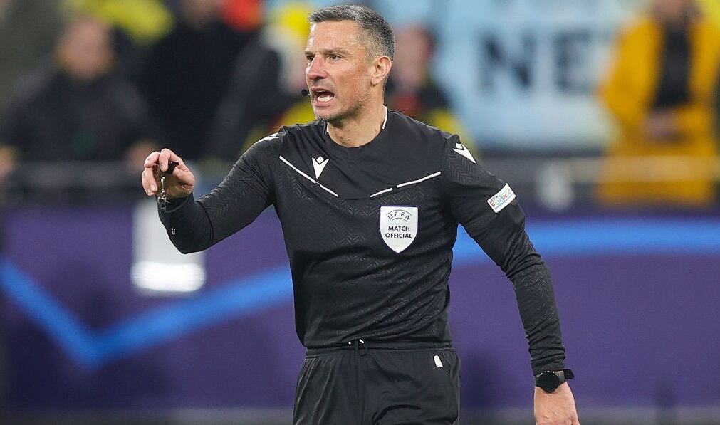 Slavko Vincic, árbitro para la final de la Champions League / Getty Images
