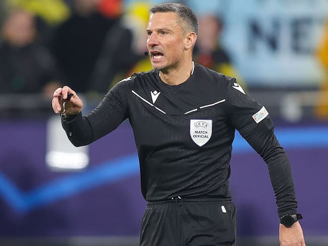 Slavko Vincic, árbitro para la final de la Champions League / Getty Images