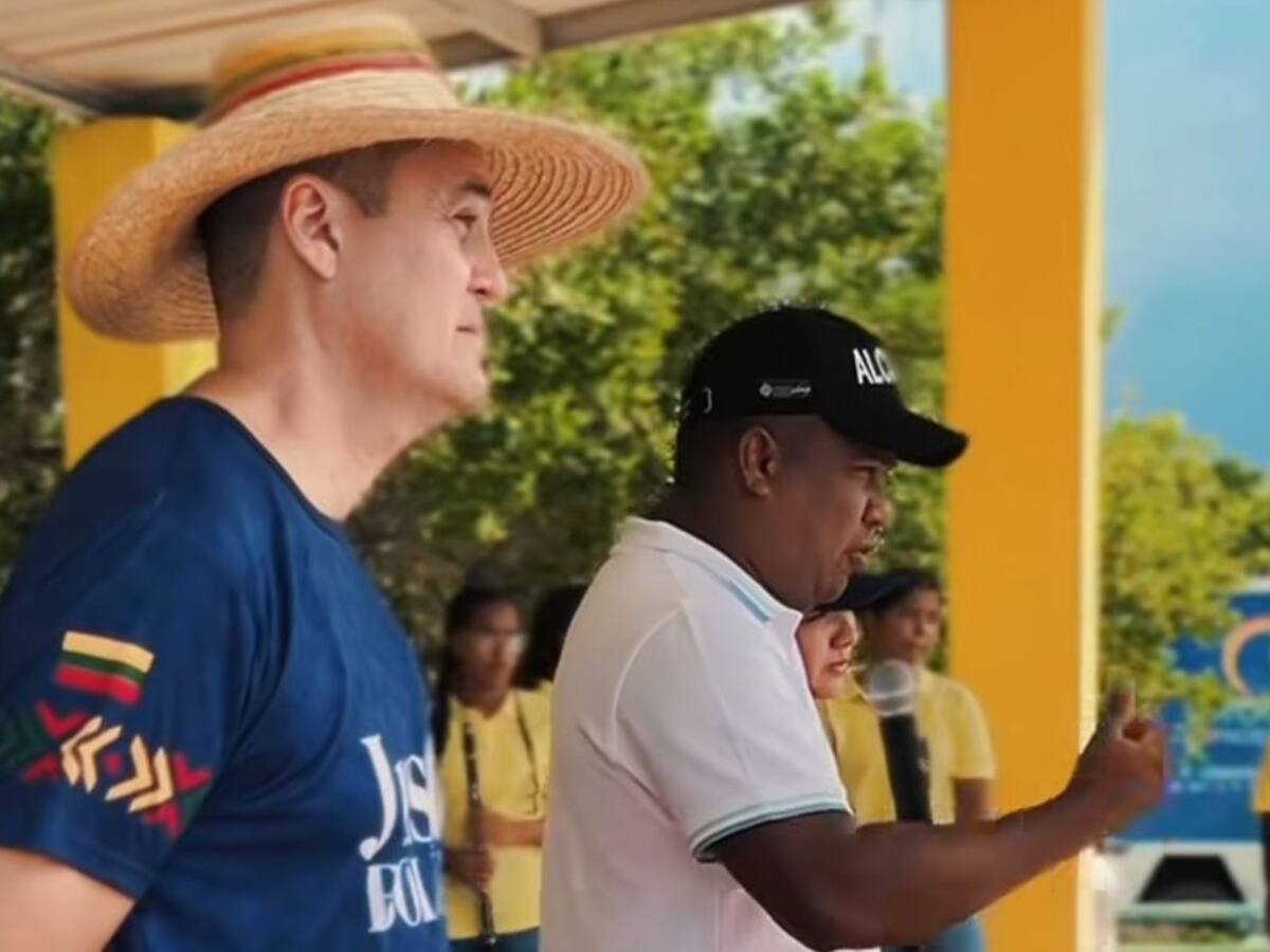 Santa Catalina recibió la oferta institucional de la Gobernación de Bolívar