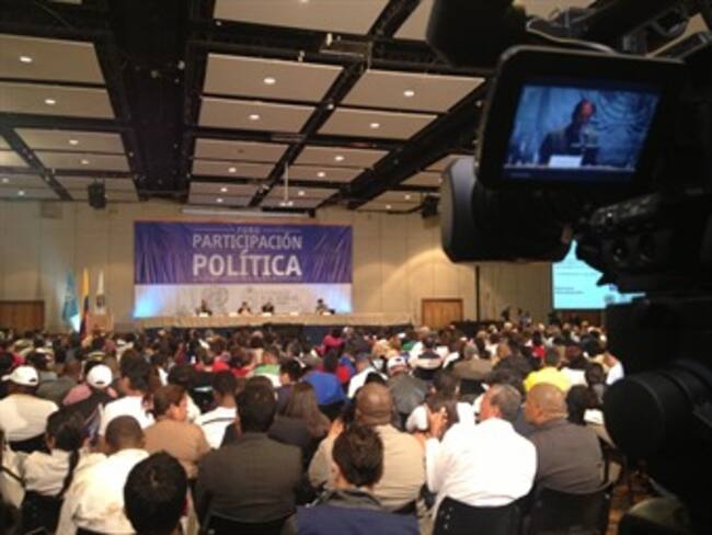 Comenzó Foro de Participación Política convocado por mesa de negociación de La Habana