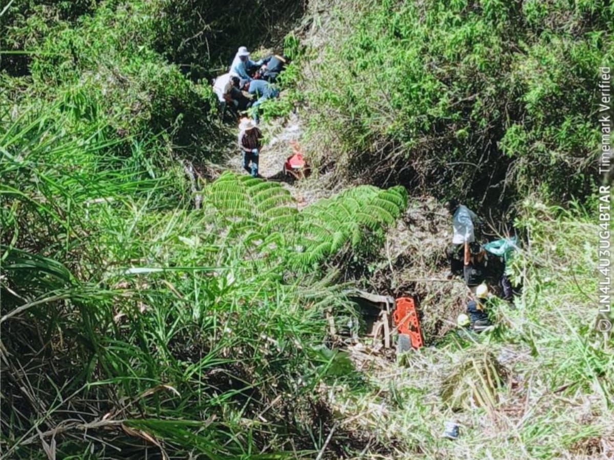 Tragedia en Dagua: tres muertos tras la caída de un carro a un abismo