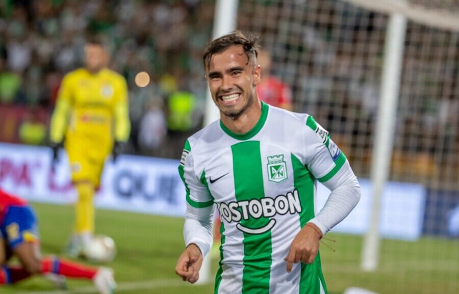 Tomás Ángel, delantero de Atlético Nacional / Colprensa