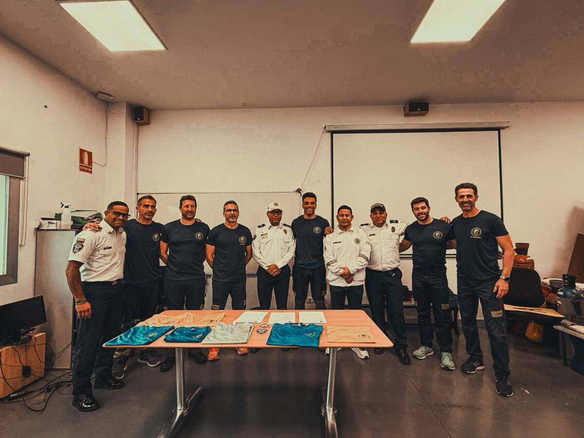 Cartagena firma acuerdo con bomberos de España para fortalecer su capacidad de respuesta ante crisis