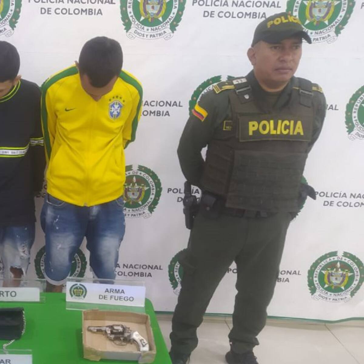 Capturados minutos después de haber cometido un robo