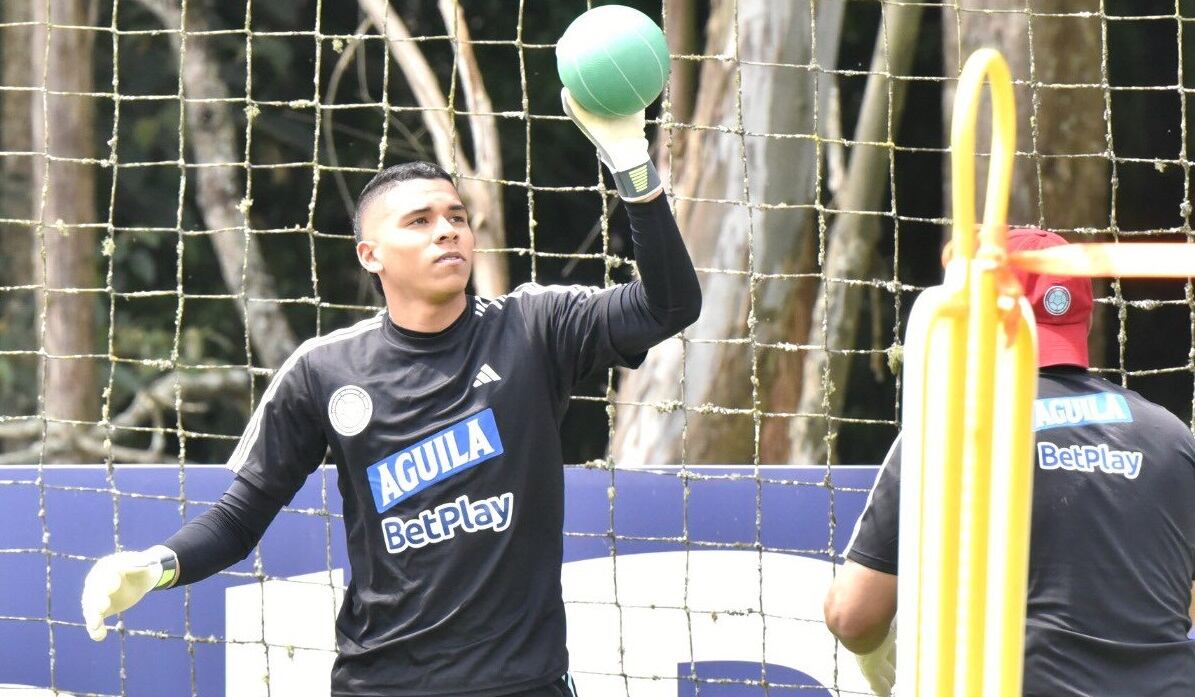 Kevin Mier, arquero de Atlético Nacional y de la Selección Colombia / FCF