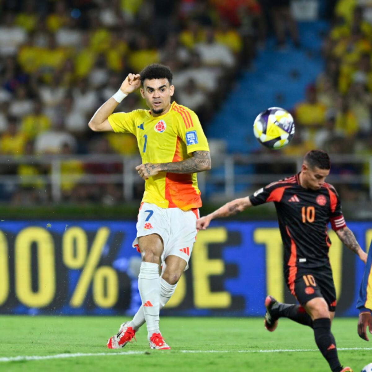 Luis Díaz en el top 5 los máximos goleadores de la Selección Colombia: ¿a quiénes supera?
