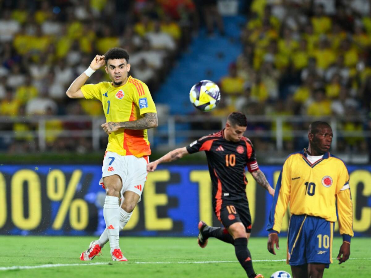 Luis Díaz en el top 5 los máximos goleadores de la Selección Colombia: ¿a quiénes supera?