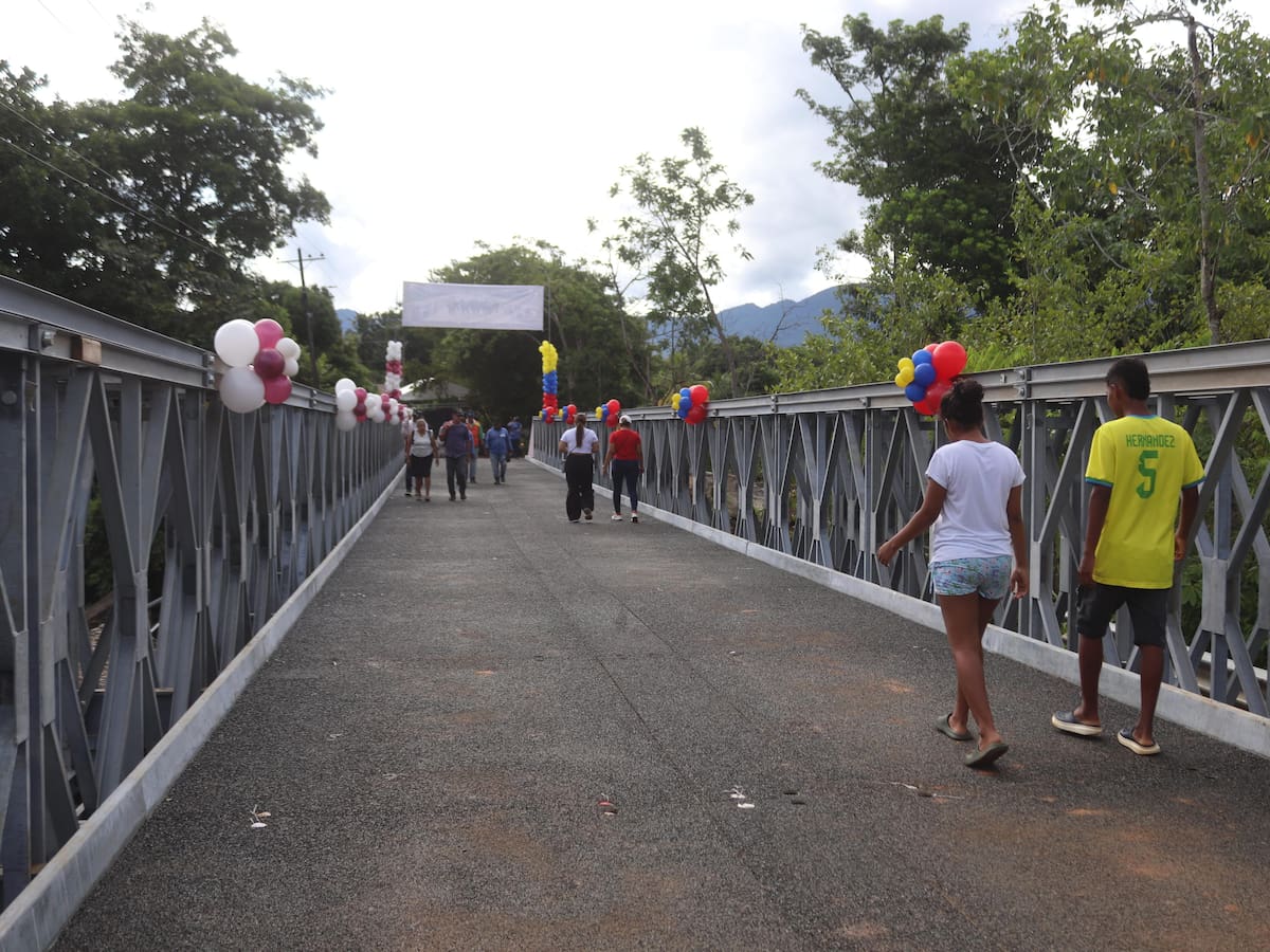 Ejército instala puente militar para restablecer movilidad en zona crítica de Tierralta, Córdoba
