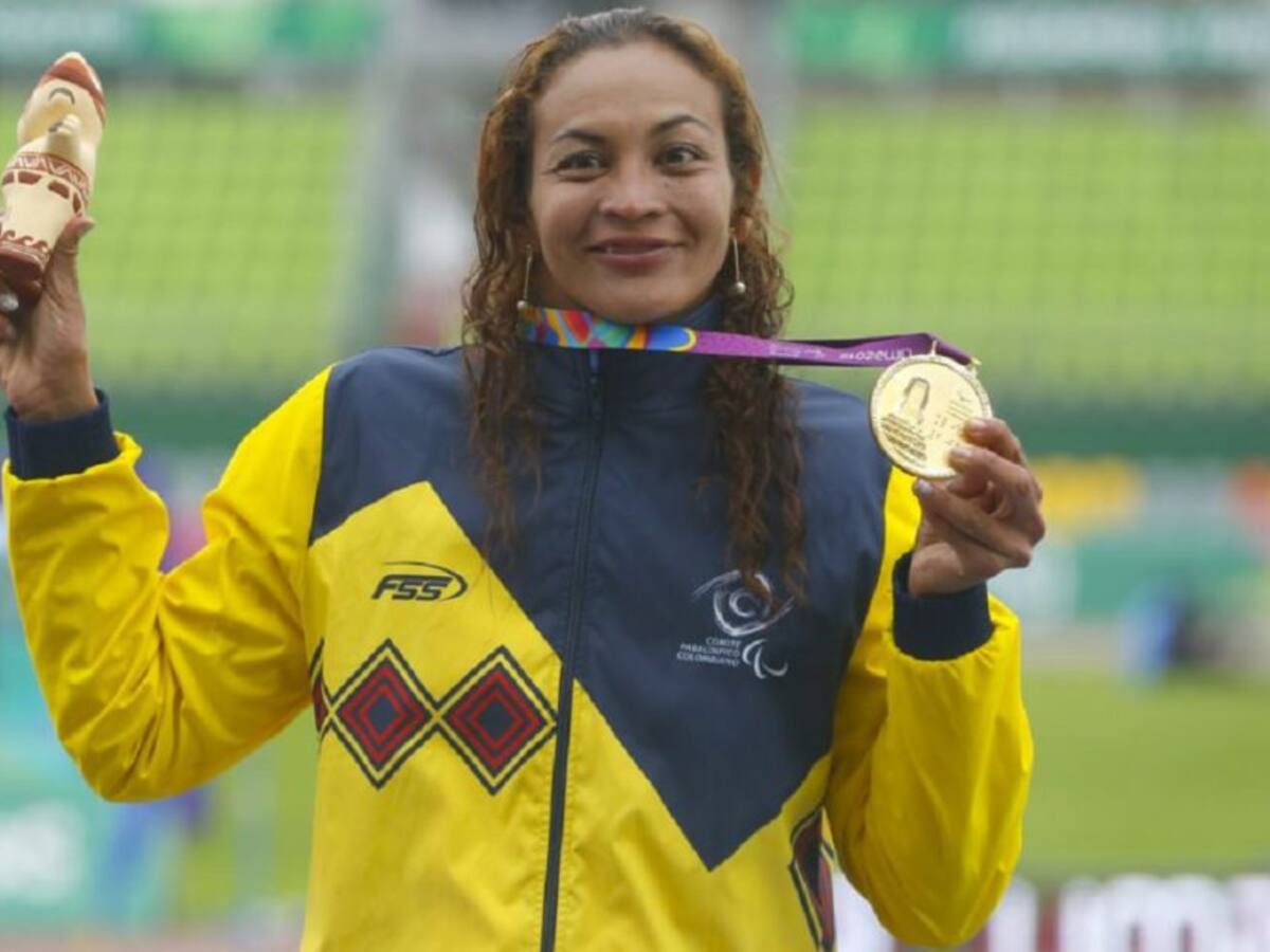 Siete medallas de oro para Colombia en inicio de Gran Prix de paraatletismo