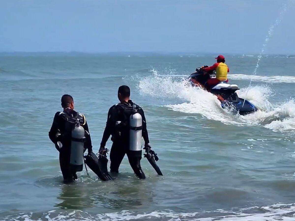 Encontraron cadáveres de los dos jóvenes desaparecidos en playas de Marbella, en Cartagena