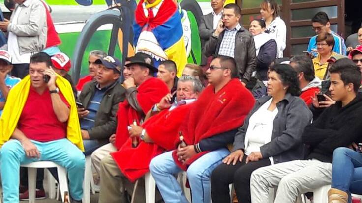 Tenemos una deuda entre los dos, mi pensión: Padre de Nairo Quintana al Presidente Santos