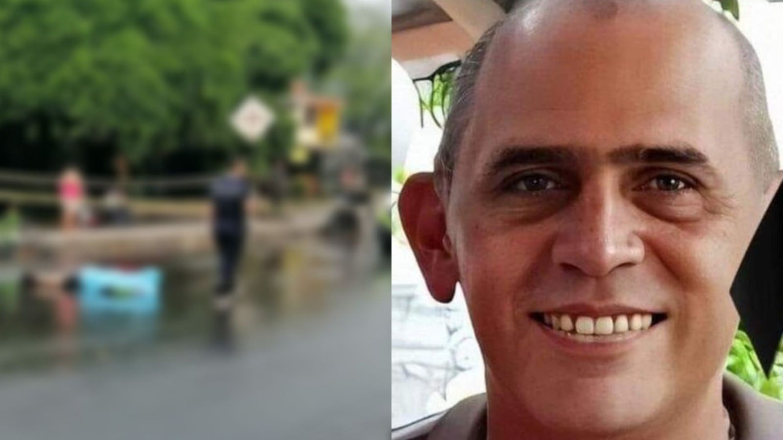 Carro fantasma lo arrollo.