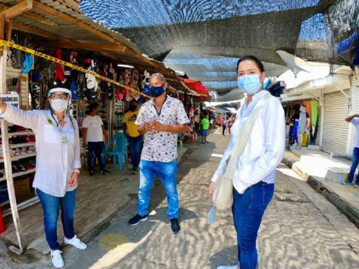 Avanza reactivación en el mercado de Bazurto en Cartagena