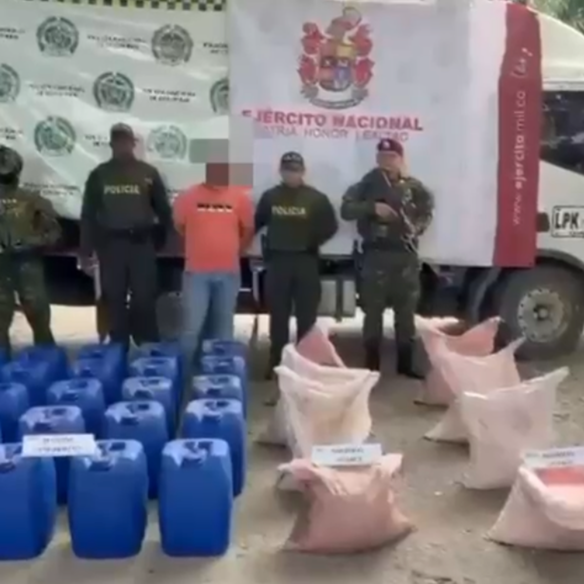 Capturado presunto integrante del ELN en el sur de Bolívar: también incautaron explosivos