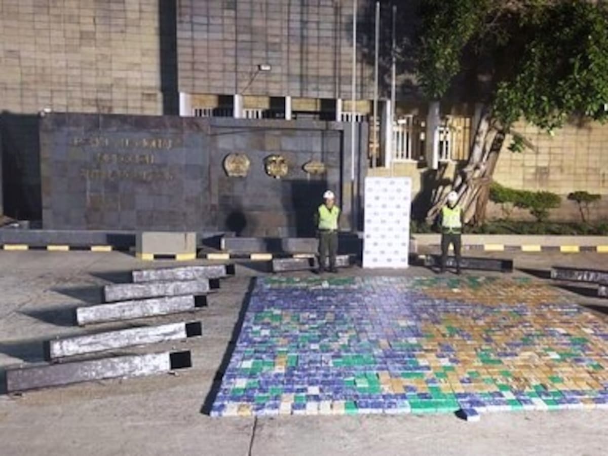 Más de 1.2 toneladas de cocaína fueron descubiertas en el Puerto de Cartagena