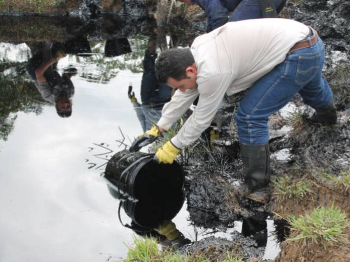 Serranía de las Quinchas aún no está descontaminada de Crudo en Boyacá