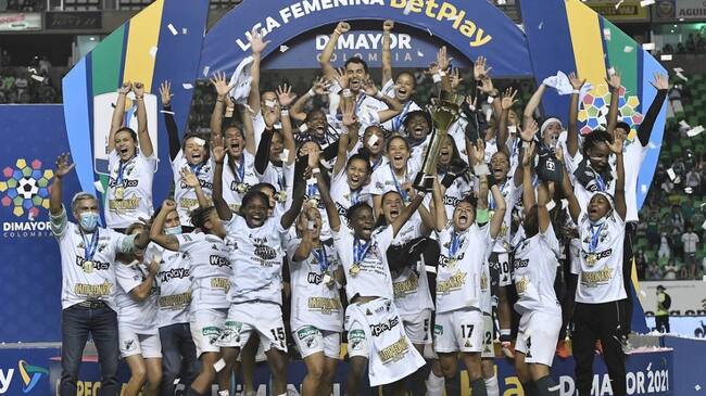 Deportivo Cali, ultimo campeón de la Liga Femenina.
