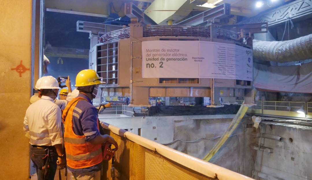 Segunda Unidad de Generación de Energía en Hidroituango. Foto: EPM