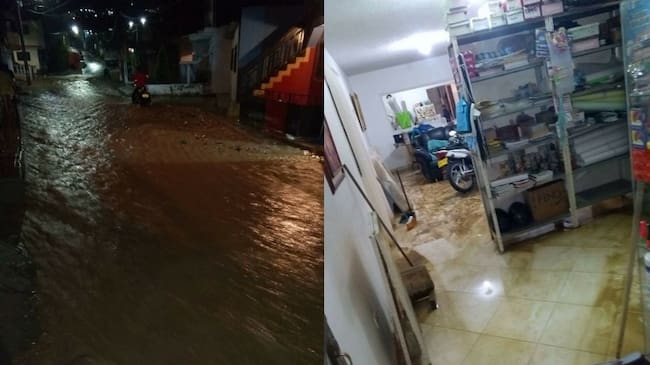 Lluvias afectaron varios sectores de Ocaña