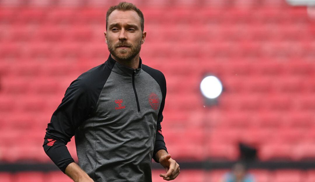 Christian Eriksen, invitado a la final de la Eurocopa