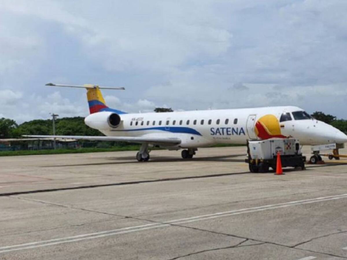 Satena incrementará sus vuelos de Bogotá y Villavicencio a la Guainía