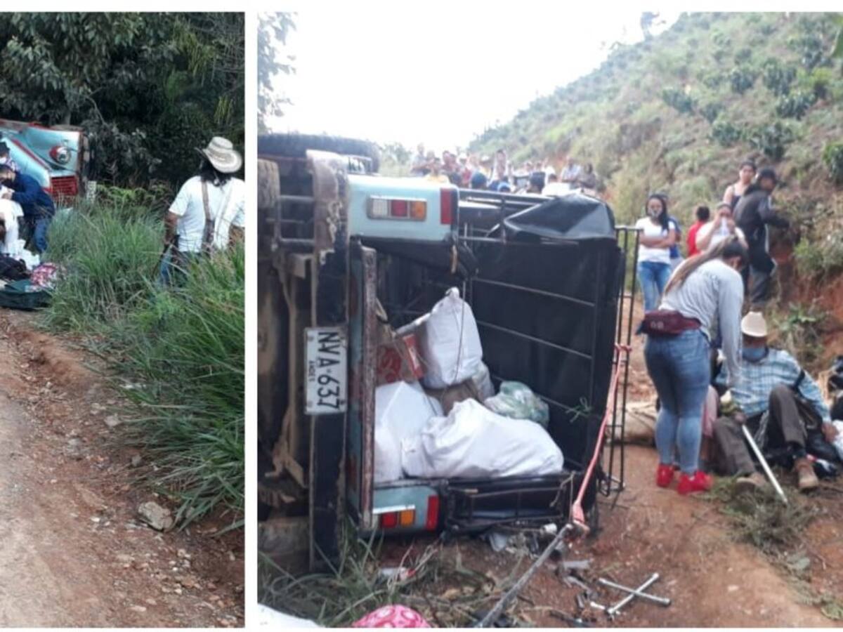 Una menor muerta y dos adultos heridos dejó un accidente en Betulia