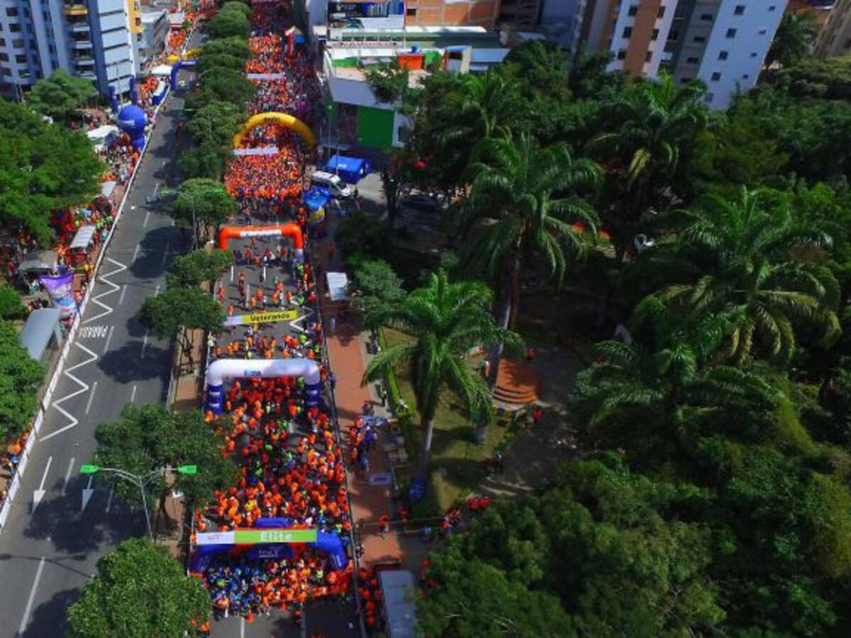Por carrera atlética habrá cierres viales este domingo en la mañana