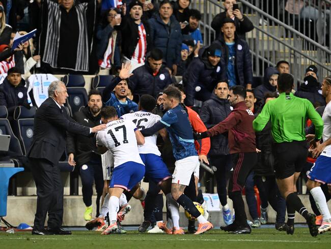 Estados Unidos vs. Paraguay en el partido amistosos del 16 de noviembre de 2025, organizado por la FIFA /Getty Images