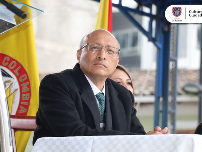 Nicolás Toro Muñoz , Alcalde de Pasto. Foto: Alcaldía de Pasto