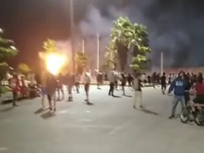 Disturbios en Barranquilla
