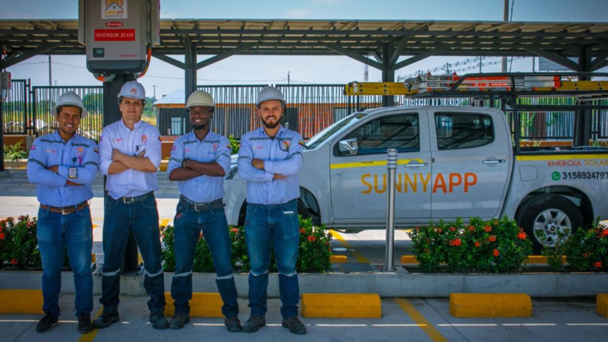 Sunny App y los robots limpiadores de paneles solares