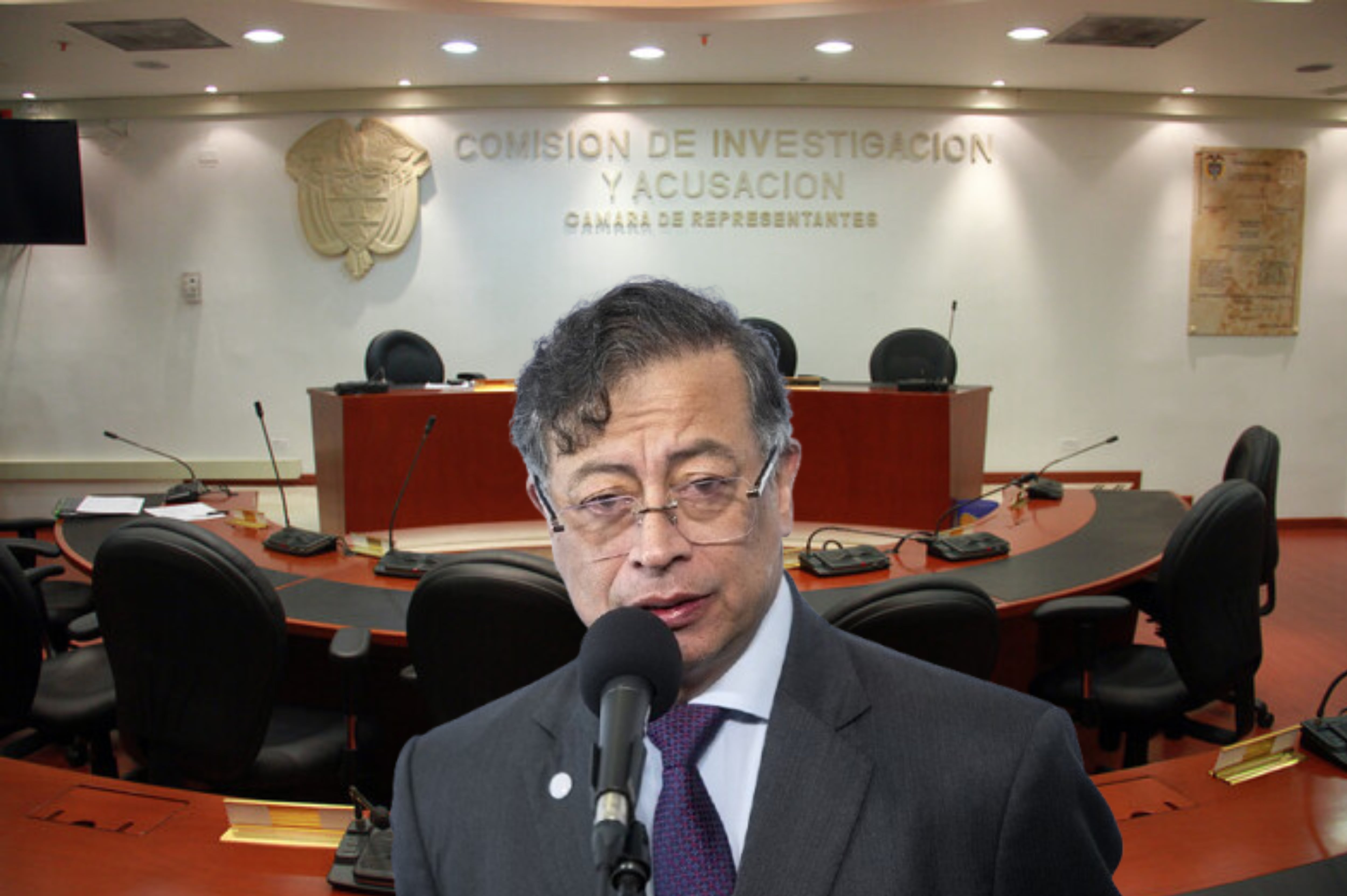 Comisión de Acusación de la Cámara de Representantes: Colprensa / Gustavo Petro: Getty Images.