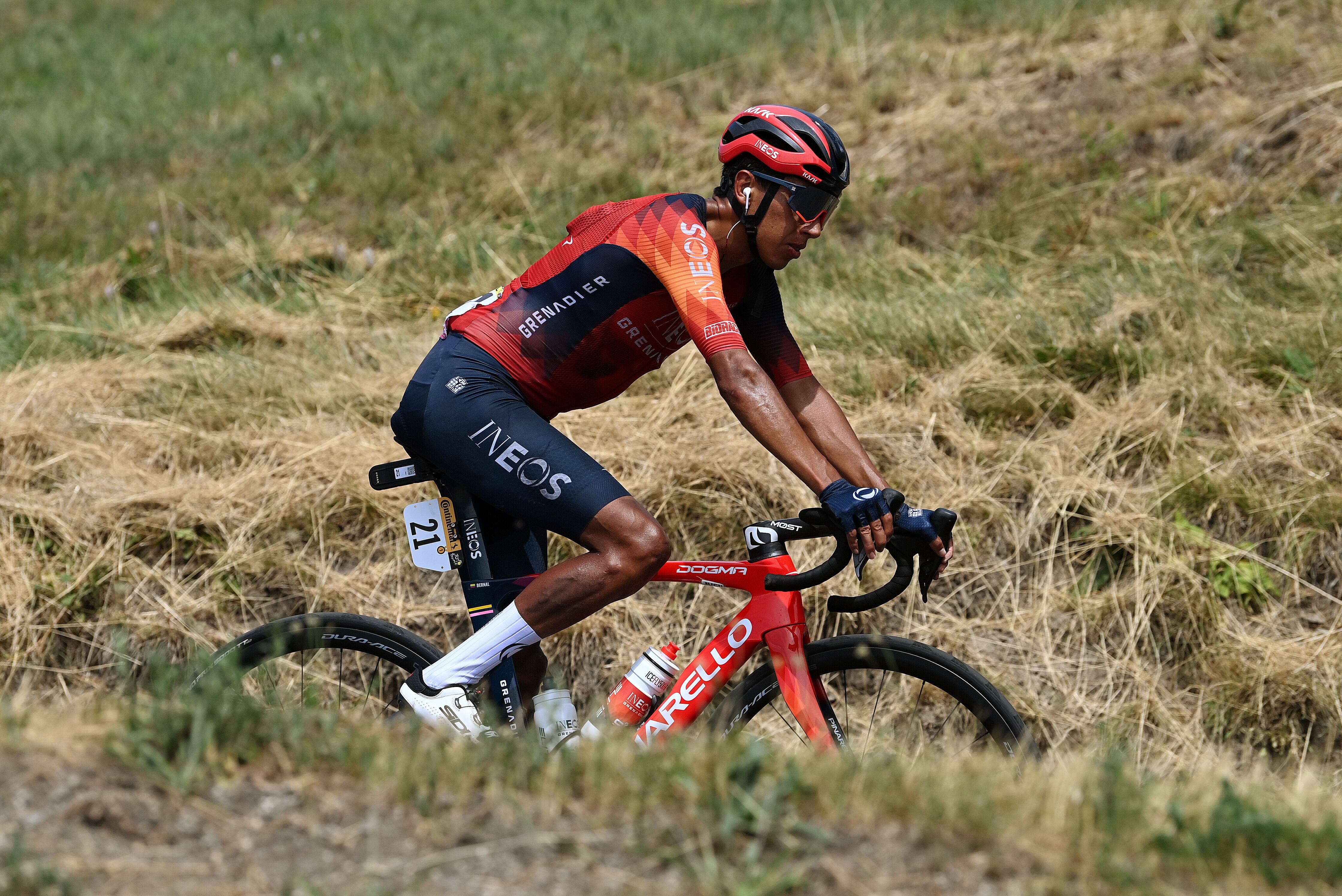 Egan Bernal durante el Tour de Francia (Photo by Tim de Waele/Getty Images)