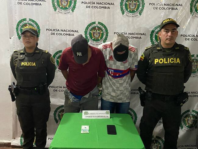 Policía del Magdalena Medio logró capturas por diferentes delitos en el sur de Bolívar