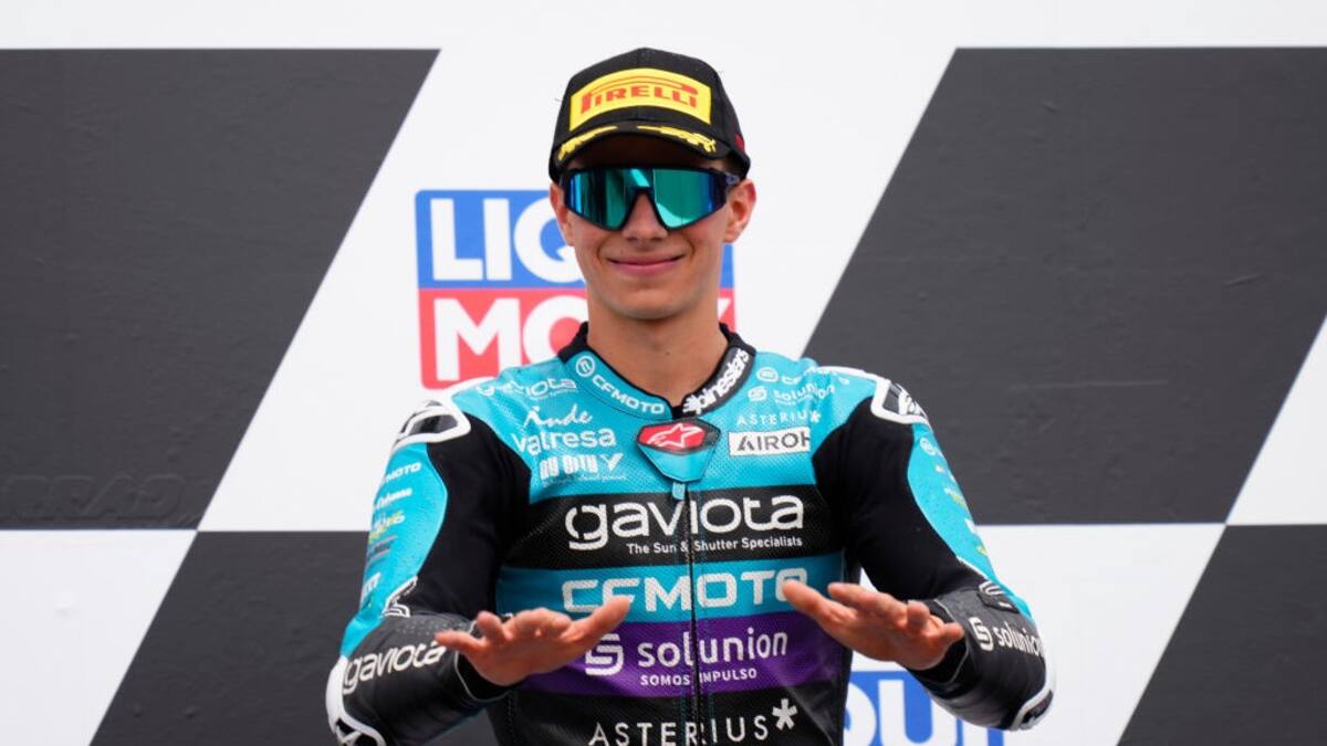 El impresionante récord que impuso el colombiano David Alonso en Moto3