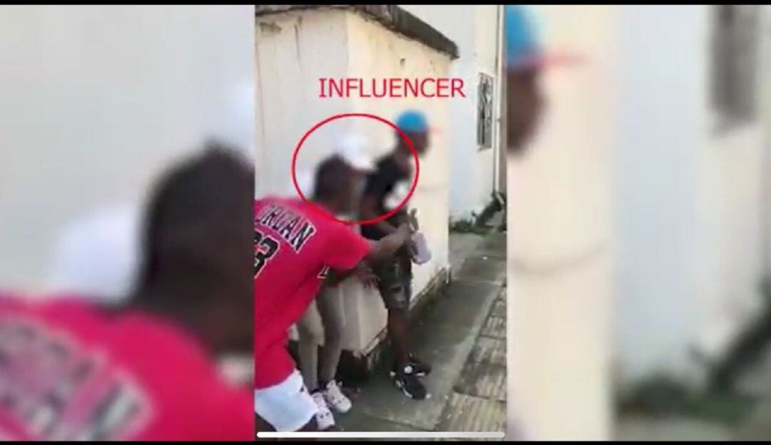 Pantallazo Policía Cali