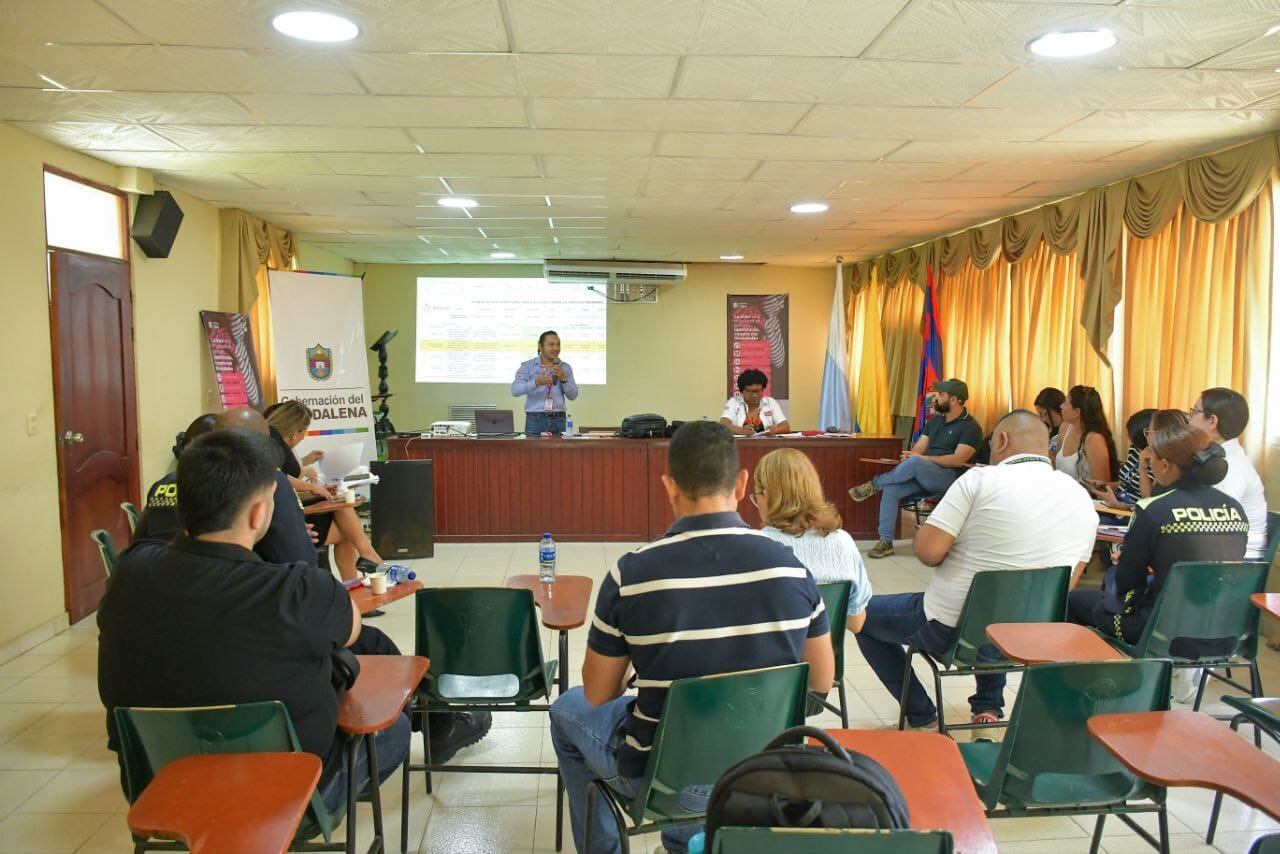 Jornadas de fortalecimiento institucional contra la trata de personas en el Magdalena