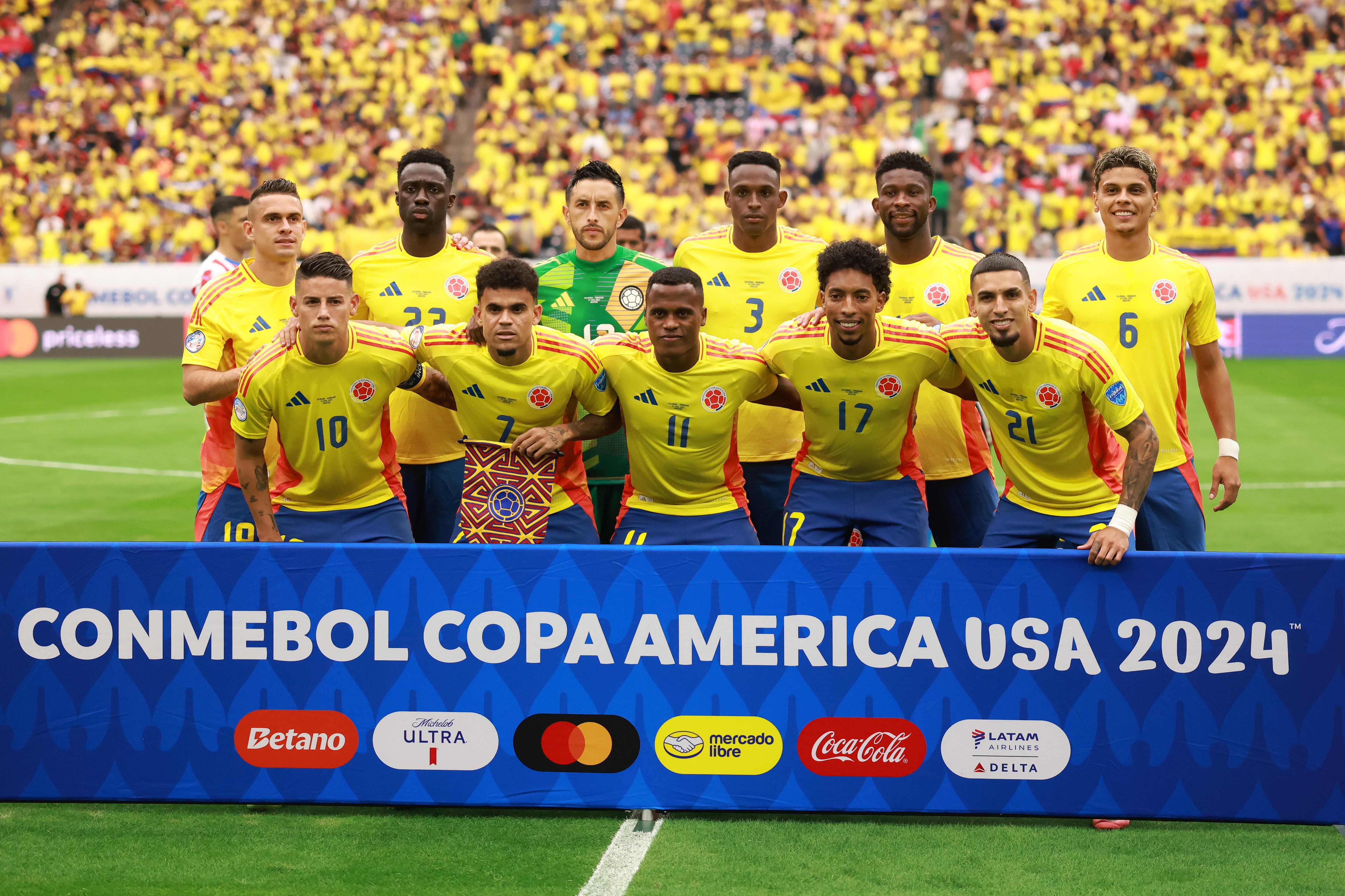 Once titular de la Selección Colombia ante Paraguay. (Photo by Hector Vivas/Getty Images)
