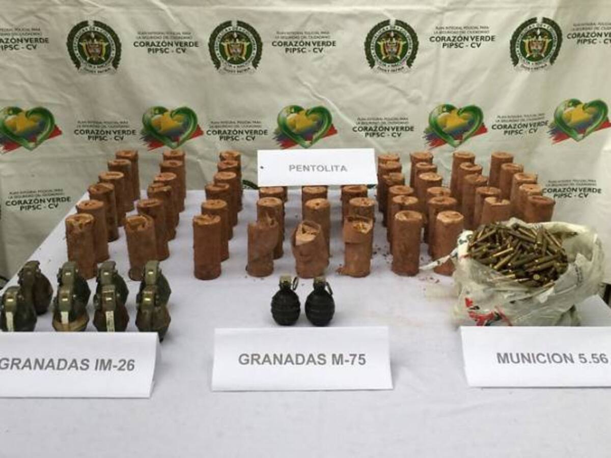 Hallan otra caleta con material de guerra en Huila