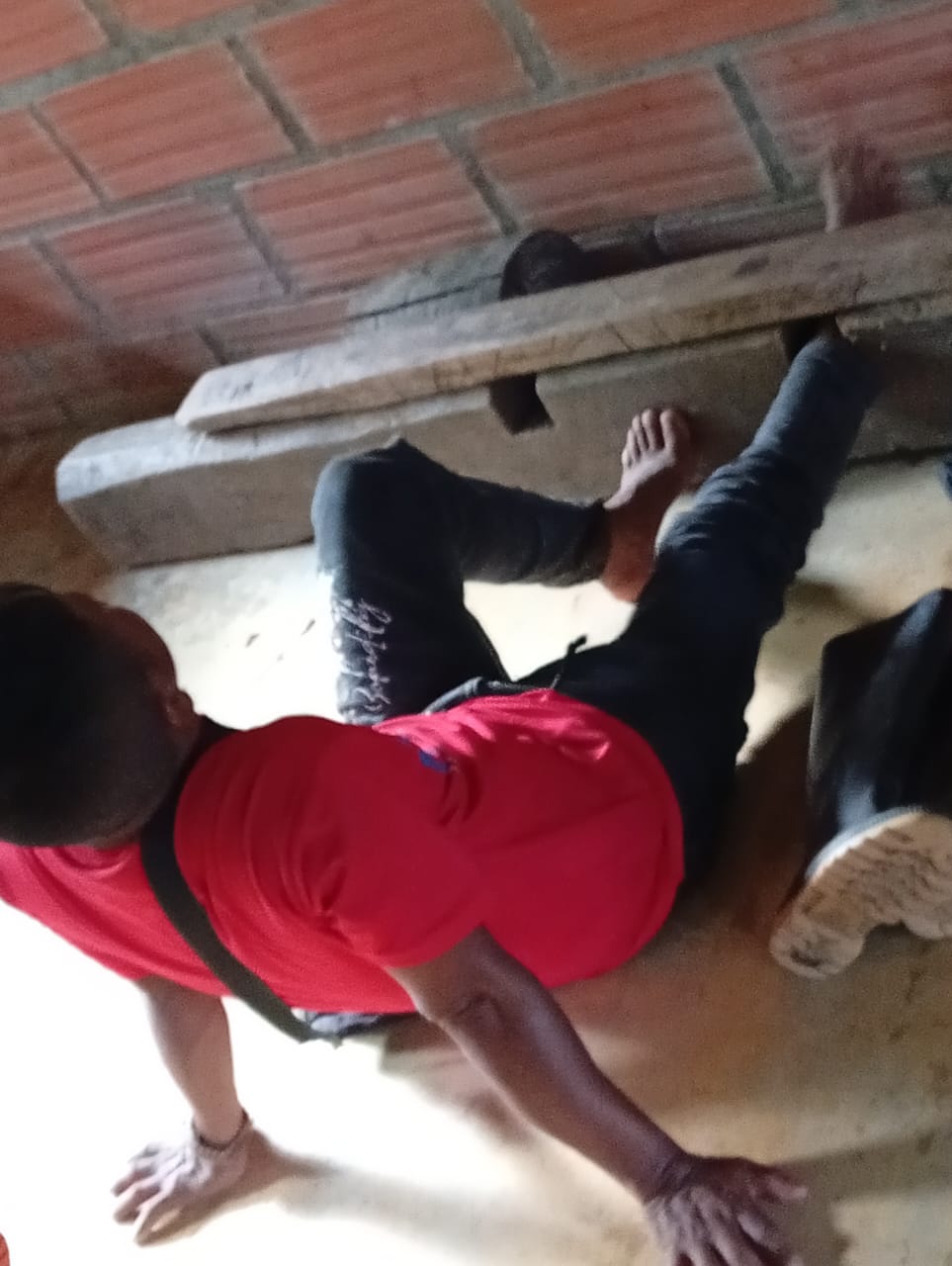 Indíena castigado en el cepo en Mutatá- foto cortesía