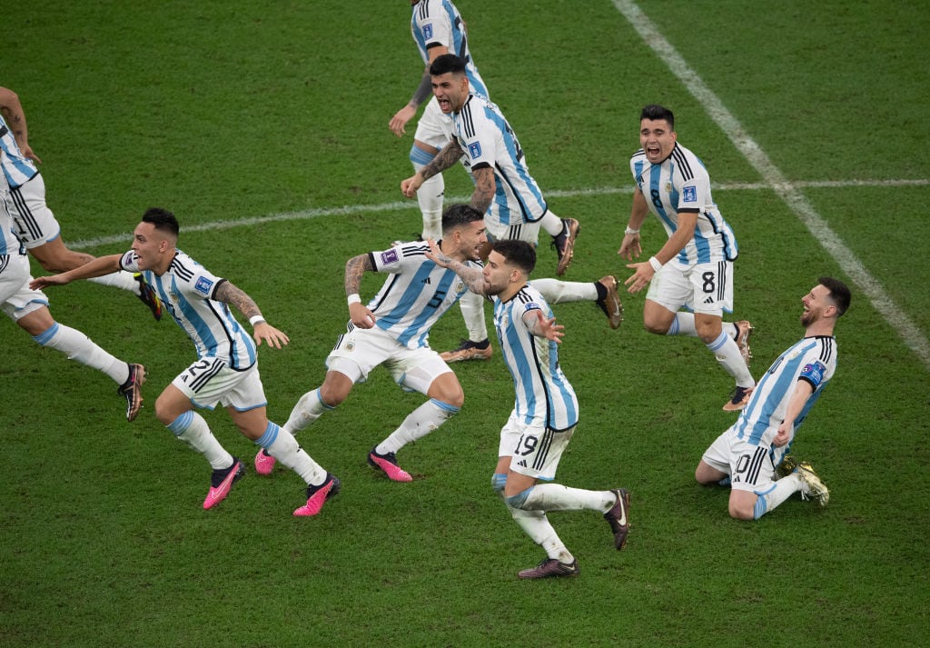 Argentina celebra el título del Mundial (Photo by Visionhaus/Getty Images)