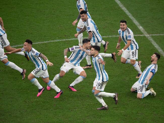 Argentina celebra el título del Mundial (Photo by Visionhaus/Getty Images)