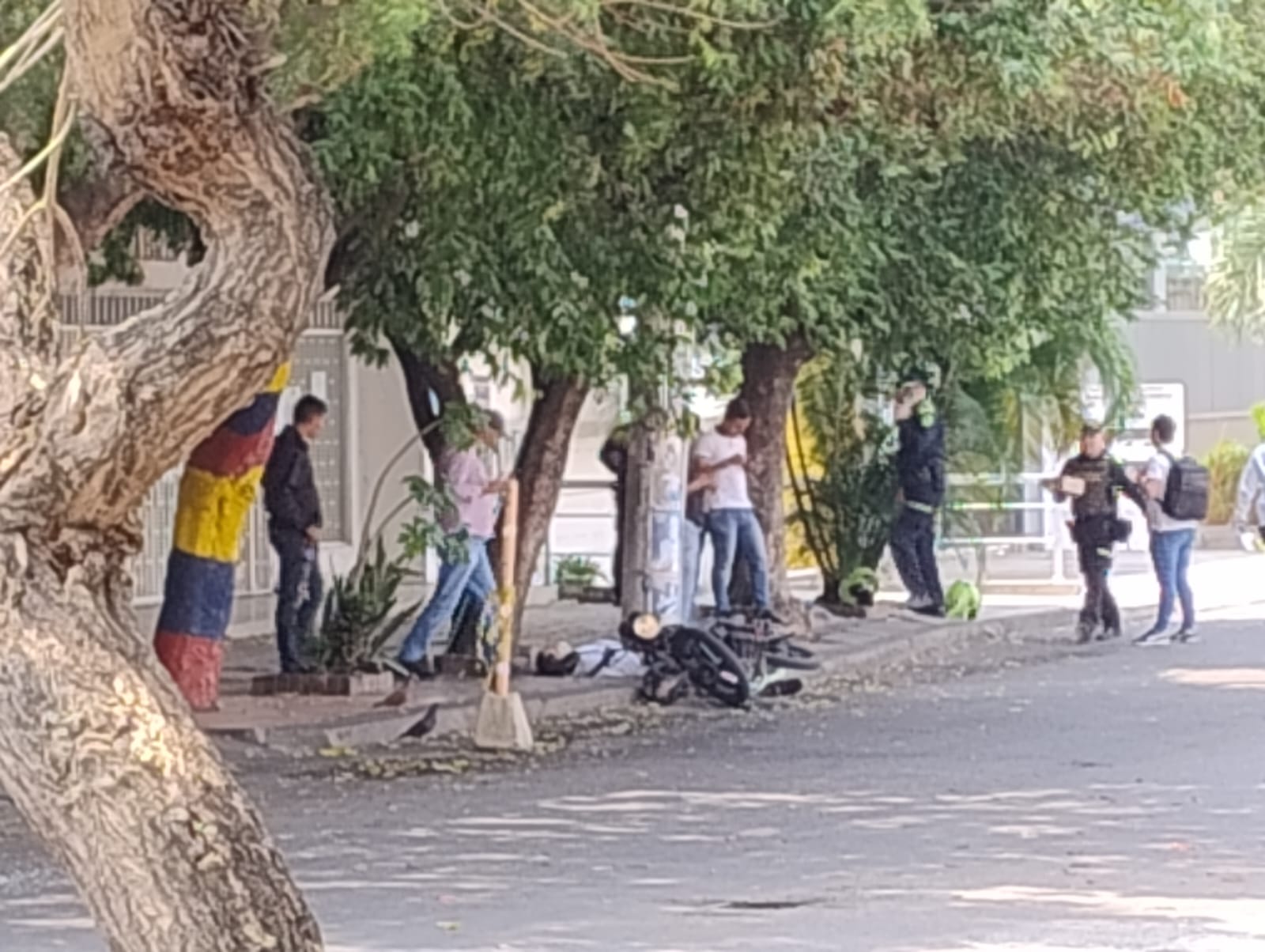 Presunto delincuente abatido en Cúcuta - Foto: Cortesía