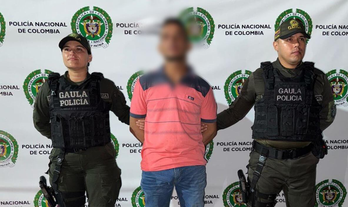 Alias Richard integrante del Clan del Golfo en el Suroeste de Antioquia - foto policía