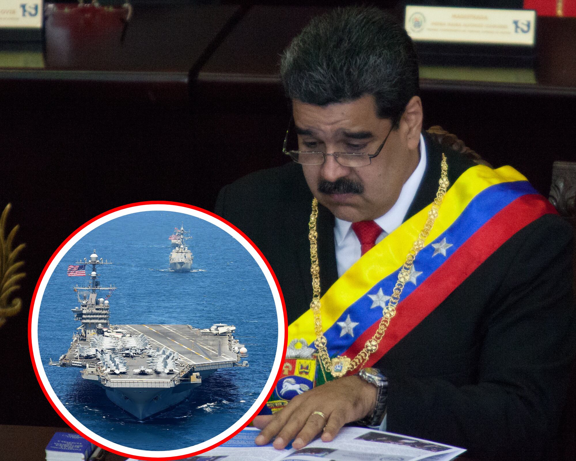 El chavismo advirtió que la vinculación de Venezuela con el narcotráfico según la Casa Blanca es una amenaza que demuestra su “desesperación” y “falta de credibilidad”.
(Foto: Caracol Radio / Getty )