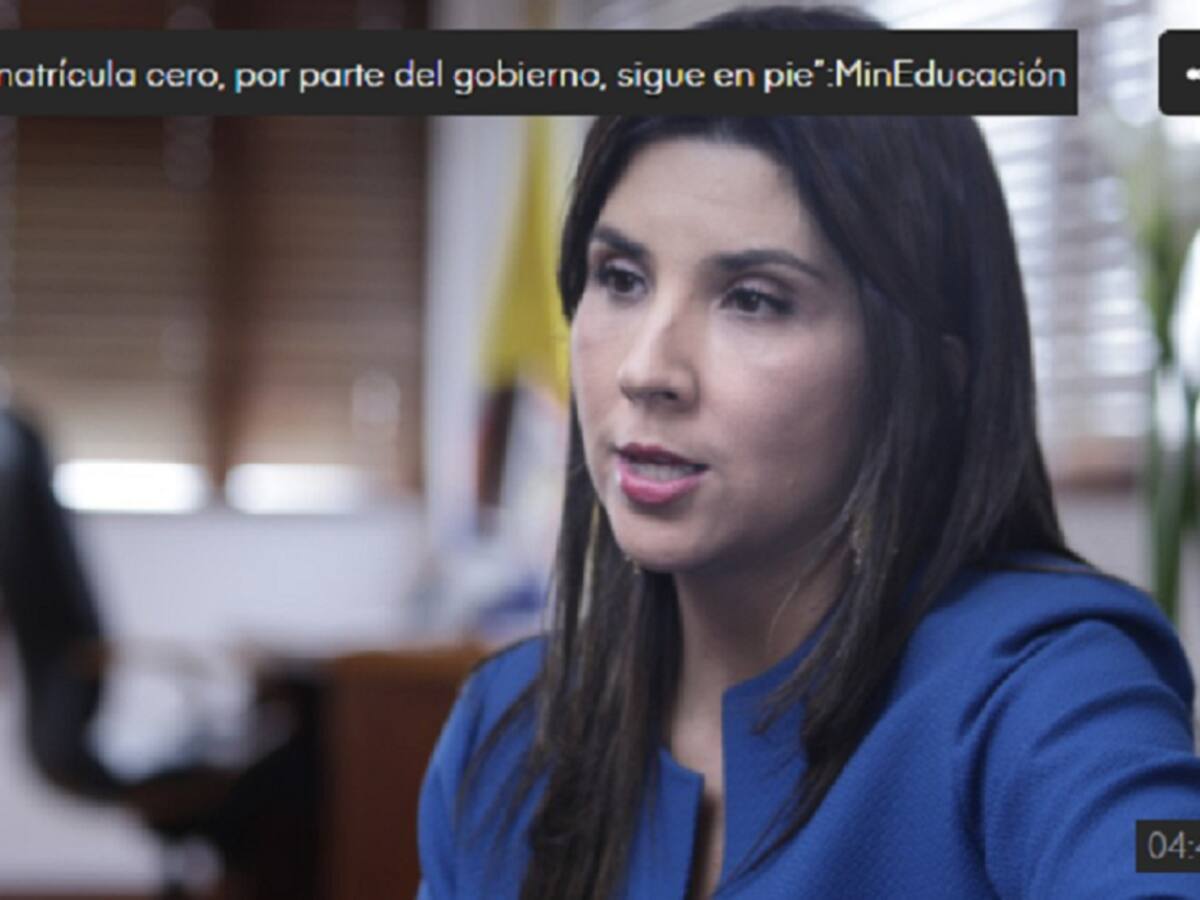 “La propuesta de matrícula cero, por parte del Gobierno, sigue en pie”