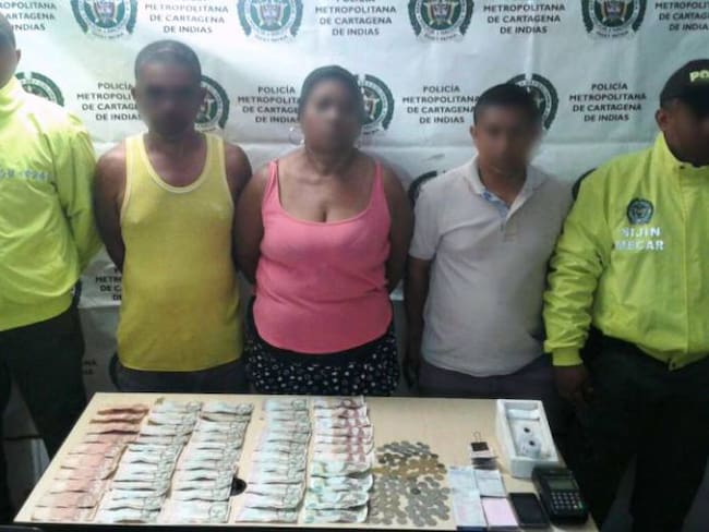Fueron capturadas tres personas dedicadas al chance ilegal en Cartagena