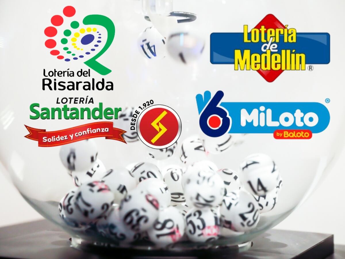 Lotería de Medellín, Santander, Risaralda y MiLoto. Foto: Getty Images