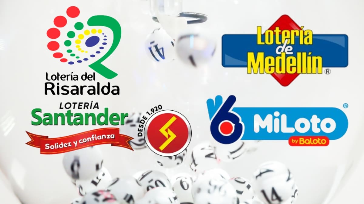Sorteo y resultados de Lotería de Medellín, Santander, Risaralda y MiLoto 29 de mayo de 2026